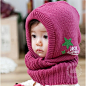 韩版儿童帽子宝宝毛线帽婴儿针织帽