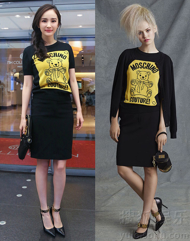 杨幂 Moschino
杨幂身着 Mos...