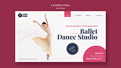 追设计素材采集到ZD0671 11款芭蕾舞蹈培训学习海报
