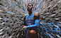 Nike PG2 Home Craze : PG2 paper collage Illustrations with Nike Basketball