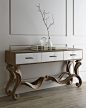 "Gisselle" Console - books - Horchow