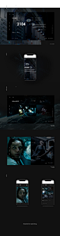 Alien: Covenant website concept on Behance