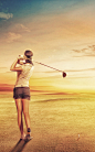 The Golf on Behance