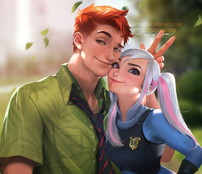 Nick n Judy by sakim...