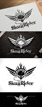 Skull Rider Logo Template - Humans Logo Templates: 