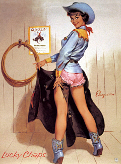 Trump&pang采集到Gil Elvgren