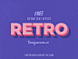 free_retro_3d_text_designercow