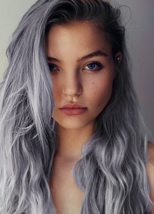 lavender hair