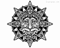 标志说明：比里诺斯凯尔特太阳神logo设计。