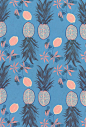 Hannah Rampley pineapple print #治愈系#