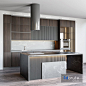 Mdern kitchen 1 3d model Buy Download 3dbrute : Description: Modern kitchen 1 . . Fisher & paykel Hob: (CI604CTB1) Microwave Oven: (OB76SDPTDX1) . . Faber Hood: (335.0492.564) . . The file does not include: floor, ceiling, wall. . . Export File: Fbx /