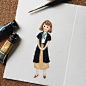 watercolor girl, Sibbil ly : watercolor girl by Sibbil ly on ArtStation.