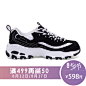 Skechers斯凯奇明星同款潮鞋 D'lites男女鞋黑白熊猫款99999720-tmall.hk天猫国际
