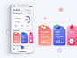 My Diary Page for Fitness App Interaction : Hello everyone  
Here's the design for a diet and training app concept, the Diary page provides info about daily calories and water intake as well as body index, users log the meals to track their...