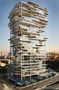 2013 Beirut Terraces | Architects: Herzog & de Meuron | Beirut, Lebanon | 129 Residential Apartments