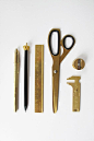 Tiwidot | miscelläneous : Brass desktop tools: 