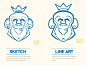 Monkey Sticker! on Behance