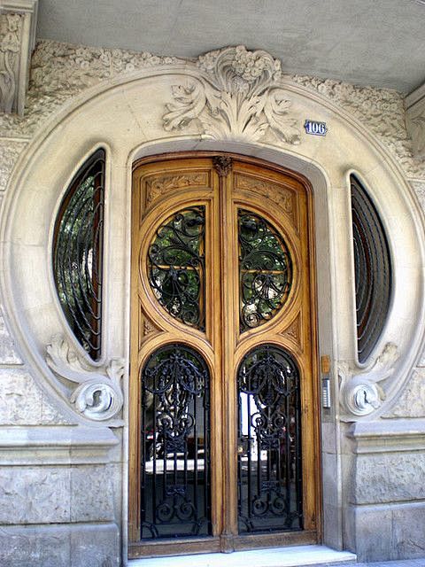 Art Nouveau Door - B...