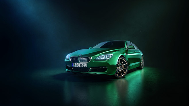 BMW 640i超强效果渲染表达设计欣赏...