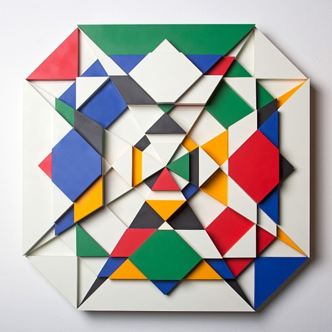 Matt W. Moore的漂亮几何艺术...