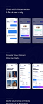 UI Kits : Stacy is a mobile app, makes it easy for you to find apartments, rooms, house,...and roommates in your next city. Using this roommate and apartment finder app, you can look for the most compatible roommates, rooms and apartments for rent. Have y