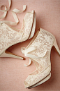 NOW AVAILABLE!! Chantilly Booties from BHLDN