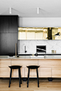 ▼ Gold-Tinged Scandinavian Simplicity for a Melbourne Apartment by Fiona Lynch (8)
