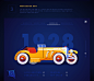 Retro Cars Illustrations : Hi there! Today I would like to show you the continuation of my retro cars series. This time I want to represent you Mercedes Evolution that was produced from 1900 to 1934. These classy car models were really proportional and im