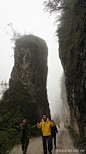 惊险极限挑战大瓦山