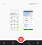 Dubai Public Transportation App and Brand Identity