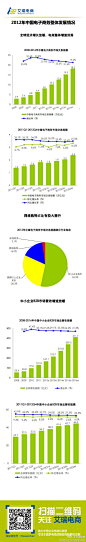 2012年中国电子商务整体发展情况