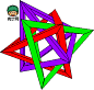 复杂的几何模型立体构成折纸步骤图