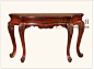 海燕岛 美式实木1.2米玄关桌欧式仿古烤漆沙发背几特价法式半边桌-淘宝网