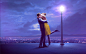 General 2880x1800 movies  dancing Ryan Gosling Emma Stone La La Land purple