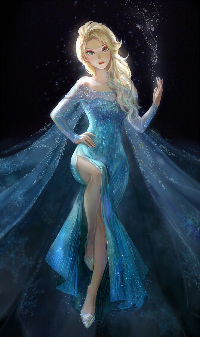 「Queen Elsa」 「Achyue...