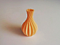3D打印的明星花瓶。模型文件可点击图片进入下载。设计师David Mussaffi #花瓶# #卧室# #客厅# #创意# #科技# #3D打印# #露台# #庭院# #书房#  