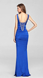 Amazon.com: V.C.Formark Women's V Neck Mermaid backless Long Evening Party Prom Dress: Clothing