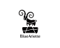 Blue Ariette 山羊 羊 羊年 羊肉 藏羚羊 动物  商标设计  图标 图形 标志 logo 国外 外国 国内 品牌 设计 创意 欣赏