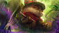 Teemo splash and icon, Hannah Hilton : I did this as a redo for my other teemo fan splash, so here it is!