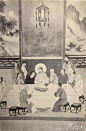 三十年代，梵蒂岡教庭代表與北平水墨畫家的合作《我主聖傳圖》