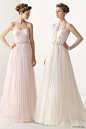 西班牙婚纱品牌 Rosa Clará 2014新款婚纱礼服，风格优雅、低调，打造淑女风范的唯美新娘
