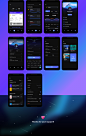 UI Kits : Cosmos is an app platform for wanderlusts to discover locations, track flight prices and purchase plane tickets. Beautifully crafted down to the details, the visual interface is energetic and breathtaking. Cosmos comes with a set of 50 screens a