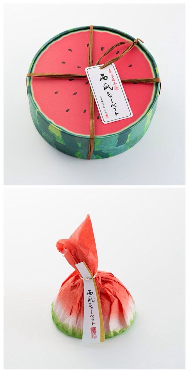 日本可爱甜美的西瓜包装帕金森病