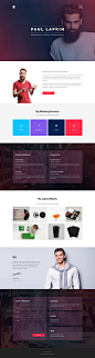 Personal Site | Free PSD : N/A