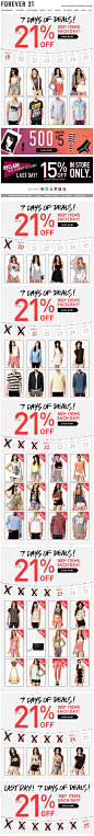 Forever 21 : Days Of Sale