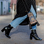 Black Ankle Boots Street Style