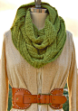 Ravelry: Challah Infinity Scarf pattern by Pam Powers