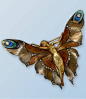 Lucien Gaillard Art Nouveau gold, enamel and diamond brooch: 