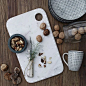 We still love marble in all colors! Check out this cutting board