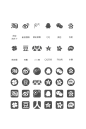 常用登录小图标  图标  QQ  微博  微信  图标